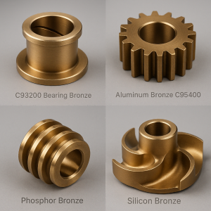 What Bronze Types Are Available for CNC Machining